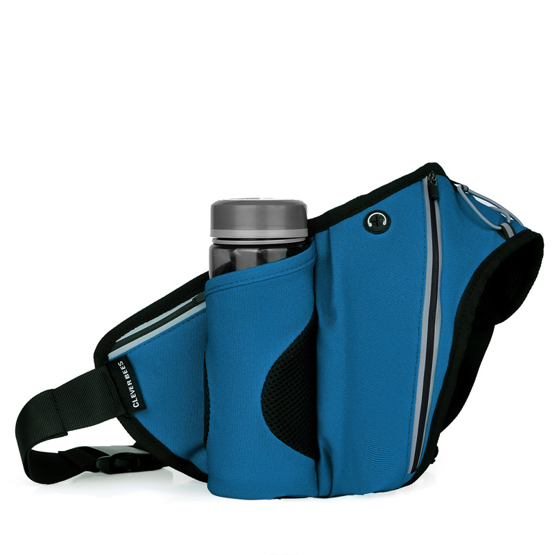 Outdoor Sports Running Kettle Waist Bag Large Capacity Triangle Riding Kettle Bag Waterproof Marathon Equipment Supplies
