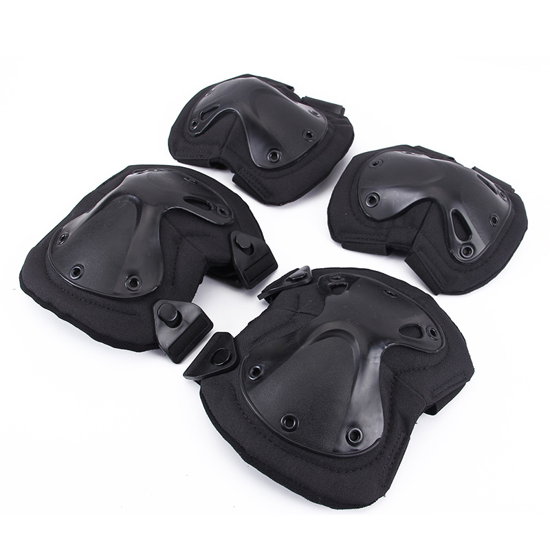 Outdoor Riding Transformers Protective Gear Military Fans Real CS Equipment Tactical Knee and Elbow Protector Suit