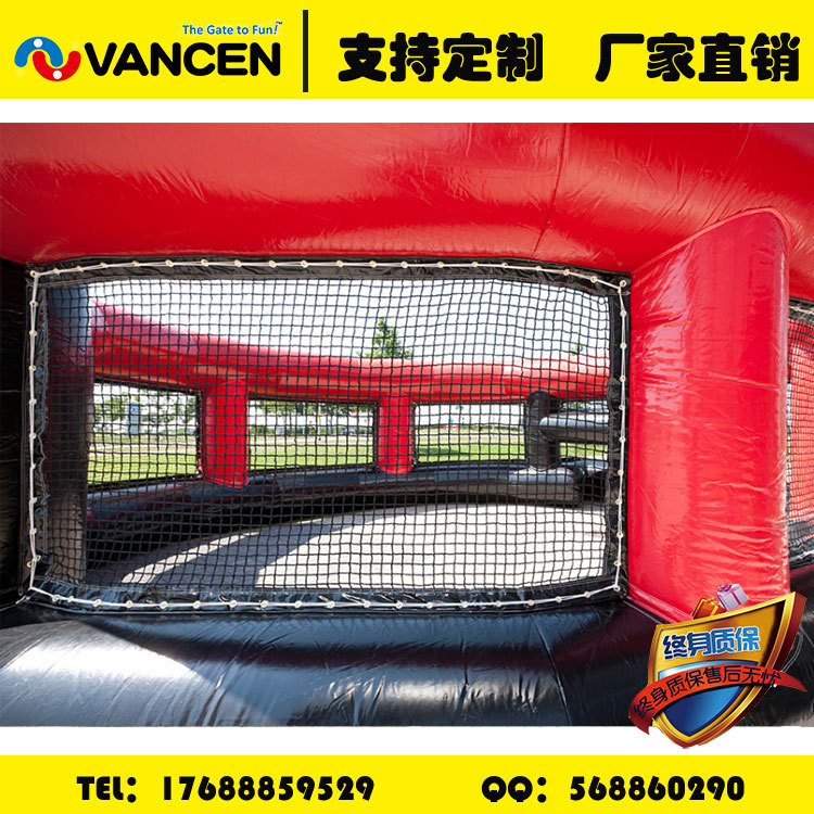 Round inflatable football field fitness stadium inflatable volleyball basketball beach ball sports ground entertainment 