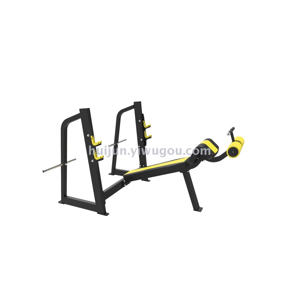 Hj-b5607 high - end bench press for commercial fitness equipment deep squat.