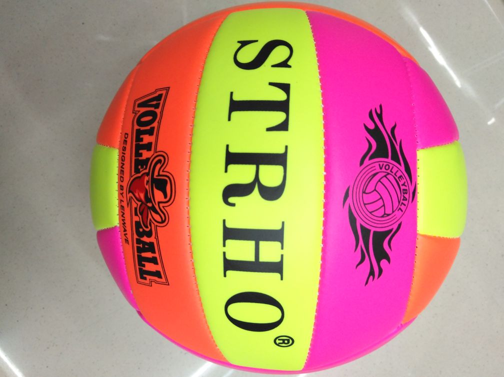 No.5 machine seaming foaming volleyball 3~4 colors No.5 machine seaming foaming volleyball 3~4 colors