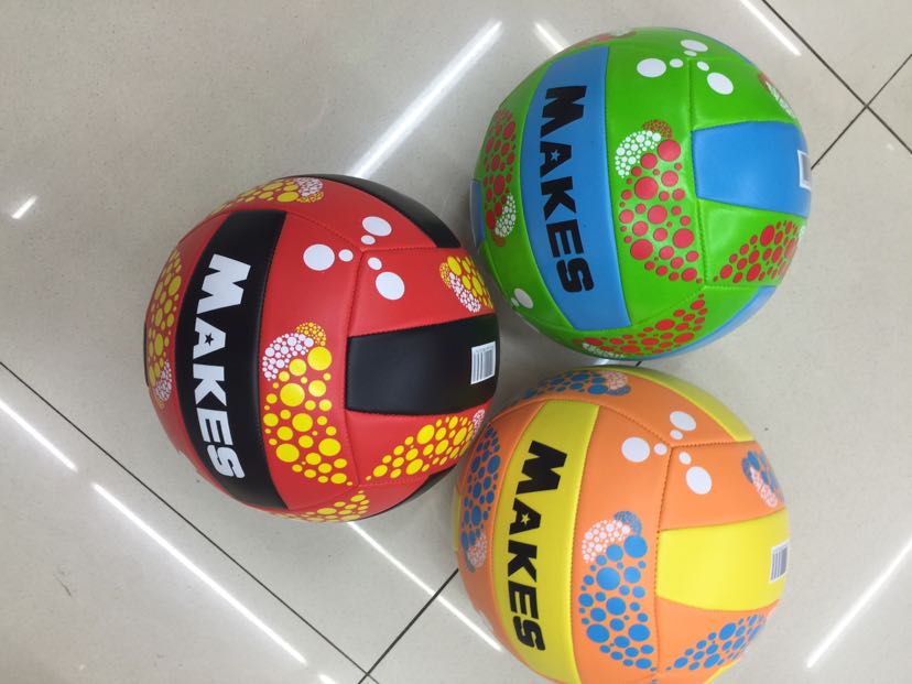 Max foamed a volleyball