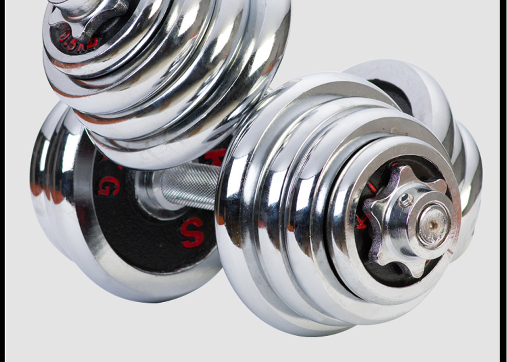 Manufacturer direct sale electroplating dumbbell red letter electroplating dumbbell male fitness equipment arm muscle exercise home disassembly combination Manufacturer direct sale electroplating dumbbell red letter electroplating dumbbell male fitness equipment arm muscle exercise home disassembly combination