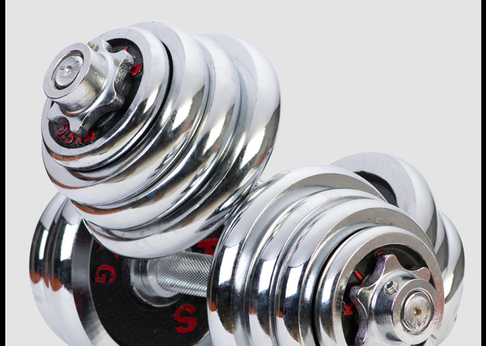 Manufacturer direct sale electroplating dumbbell red letter electroplating dumbbell male fitness equipment arm muscle exercise home disassembly combination Manufacturer direct sale electroplating dumbbell red letter electroplating dumbbell male fitness equipment arm muscle exercise home disassembly combination
