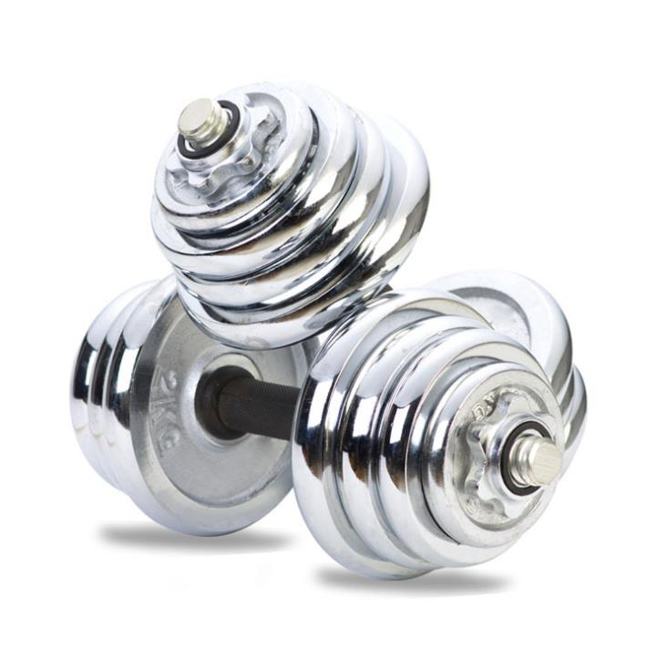 Factory Supply Men&#039;s Building up  Dumbbells Plastic Dumbbell Indoor Fitness Equipment Household Adjustable Dumbbell