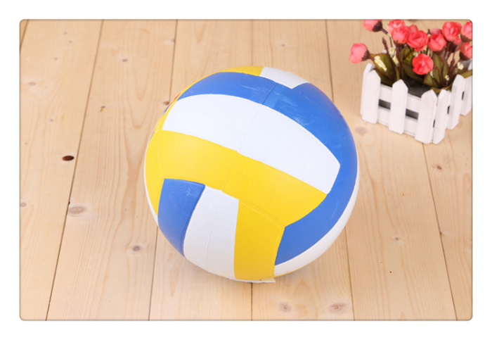 The ball is used by students in The senior high school examination of volleyball The ball is used by students in The senior high school examination of volleyball