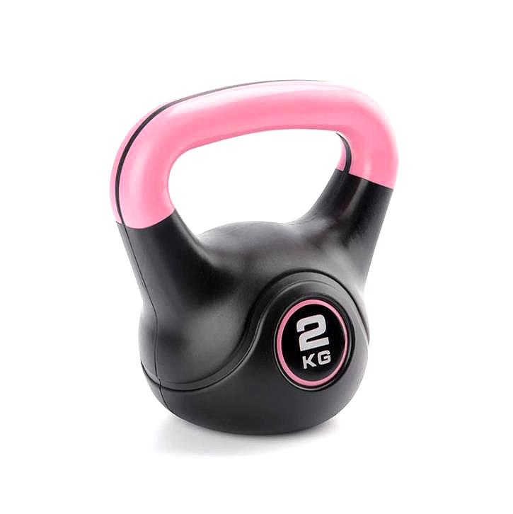 Color Plastic Kettle Bell Classic Fitness Equipment Factory Direct Sales Kettle Bell Men's and Training Kettle Bell