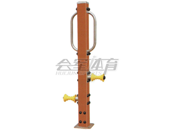 In the Steel Leg Massager outdoor fitness equipment