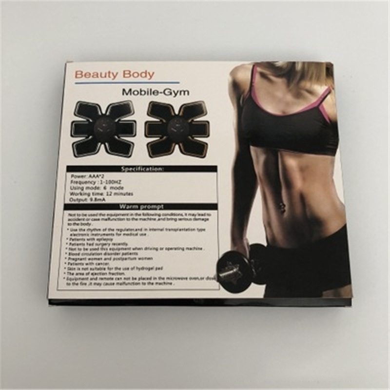 Cross-Border (Single Abdominal Stickers) Abdominal Muscle Fitness Equipment Home Intelligent Abdomen Paste Muscle Eye Massager Lazy AB Rocket