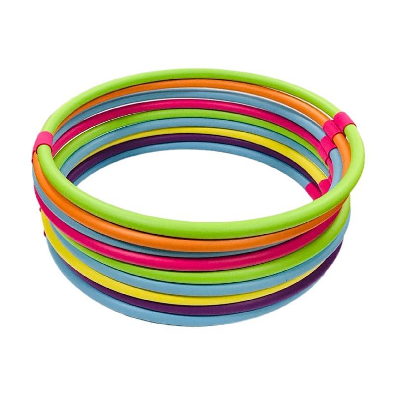 Children&#039;s Hula Hoop Kindergarten Sponge Hula Hoop Primary School Beginner Boys and Girls Dance Performance Morning Exercise Ring