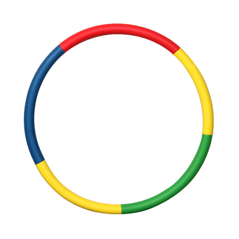 Children&#039;s Hula Hoop Kindergarten Sponge Hula Hoop Primary School Beginner Boys and Girls Dance Performance Morning Exercise Ring