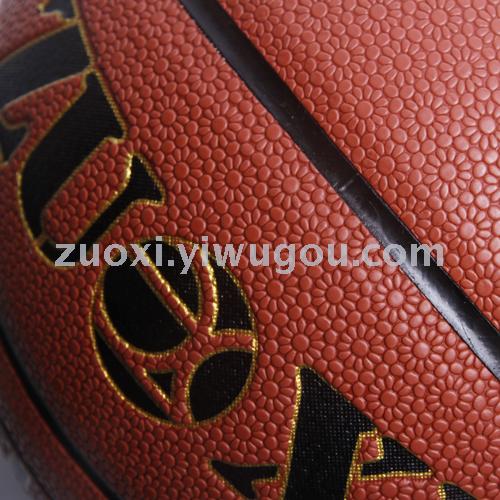 Manufacturers direct sales no. 7 genuine leather pu sweat absorbing basketball 