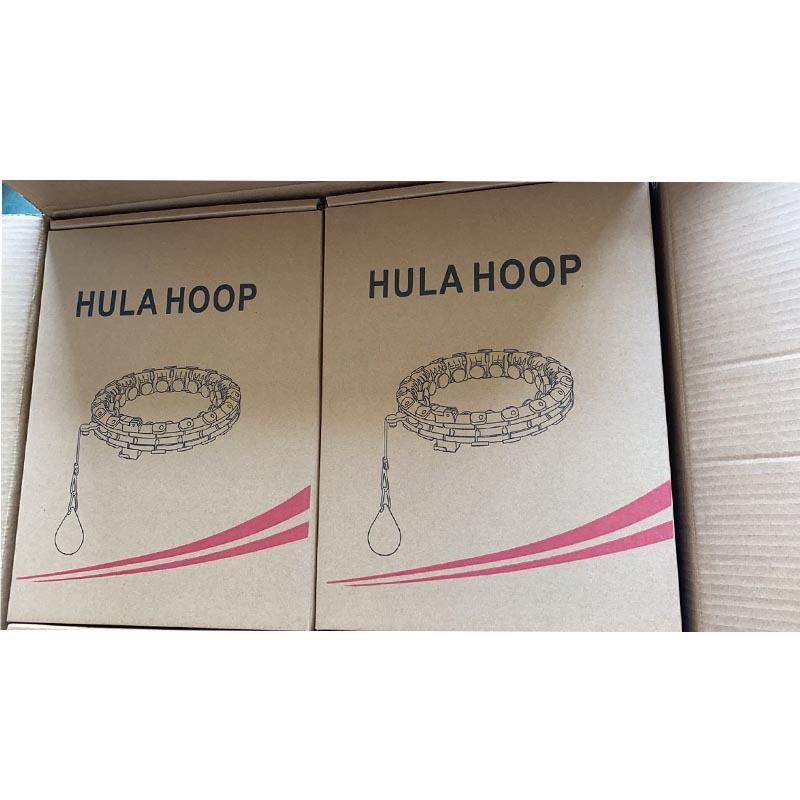 SOURCE Manufacturer Hula Hoop Intelligent Waist Slimming Massage 24 Hula Hoop New Type Can&#039;t Be Removed Hula Hoop