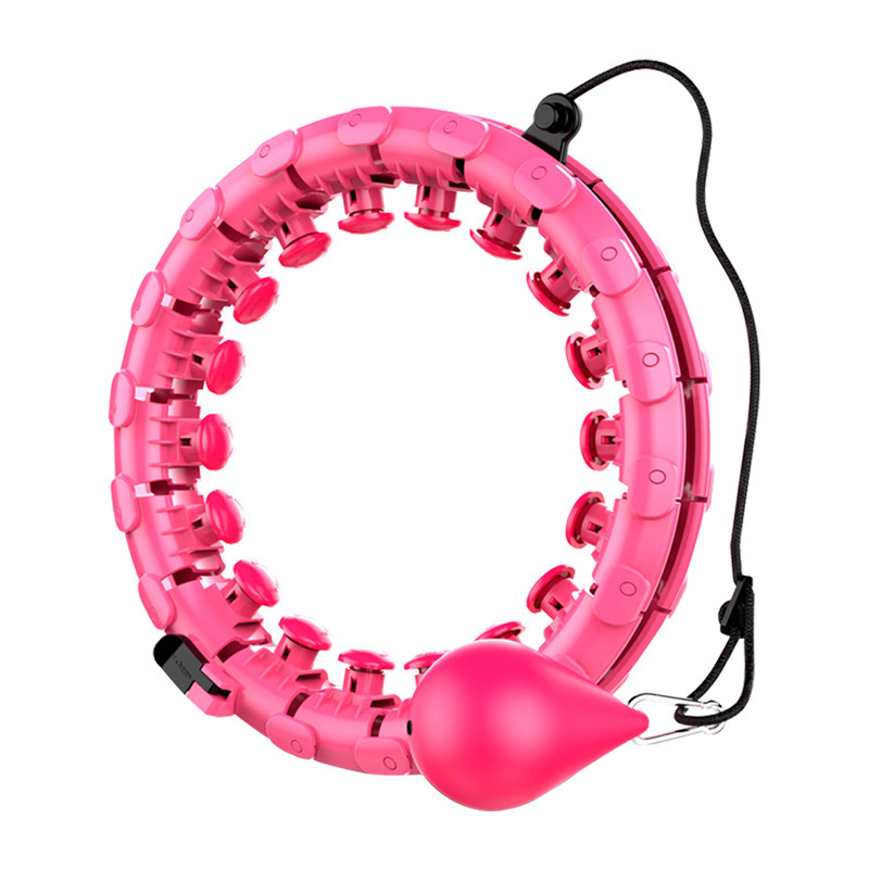SOURCE Manufacturer Hula Hoop Intelligent Waist Slimming Massage 24 Hula Hoop New Type Can&#039;t Be Removed Hula Hoop