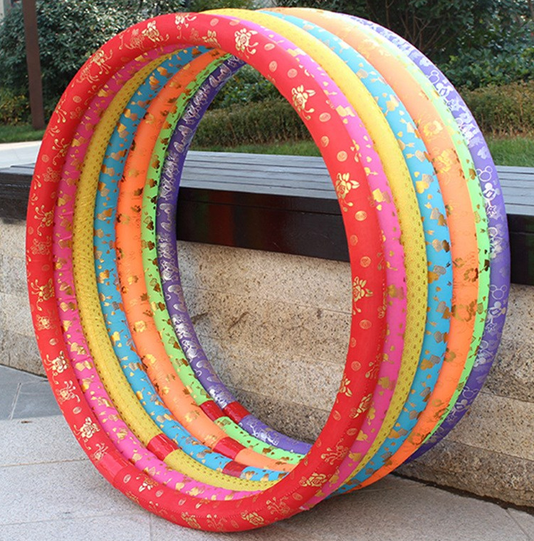 Ladies adult abdominal slimming circle fitness weight loss equipment integral weight-loss sponge jiangnan silk hula hoop