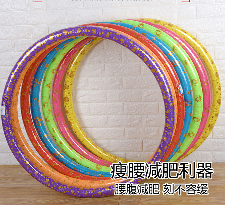 Ladies adult abdominal slimming circle fitness weight loss equipment integral weight-loss sponge jiangnan silk hula hoop
