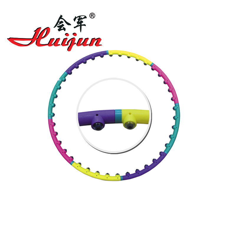Hj-k605 injection magnetic hula hoop