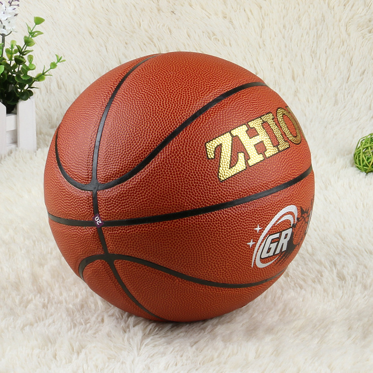Sporting Goods No. 7 PVC Indoor and Outdoor Universal Basketball Middle School Student Competition for Basketball Training Special Offer Factory Wholesale