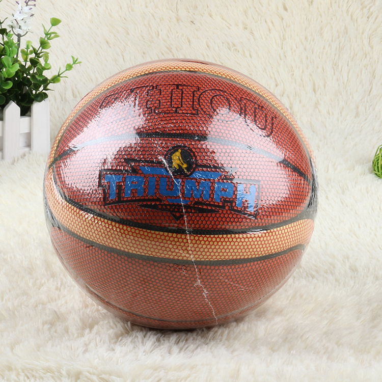 Sporting Goods No. 7 PVC Indoor and Outdoor Universal Basketball Middle School Student Competition for Basketball Training Special Offer Factory Wholesale