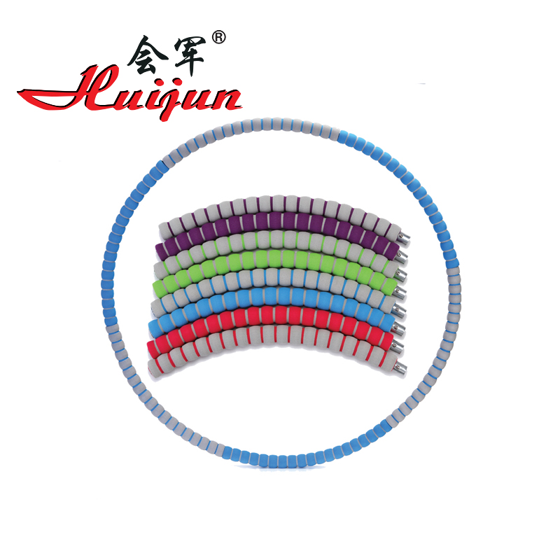 Hj-k616 foam removable hula hoop