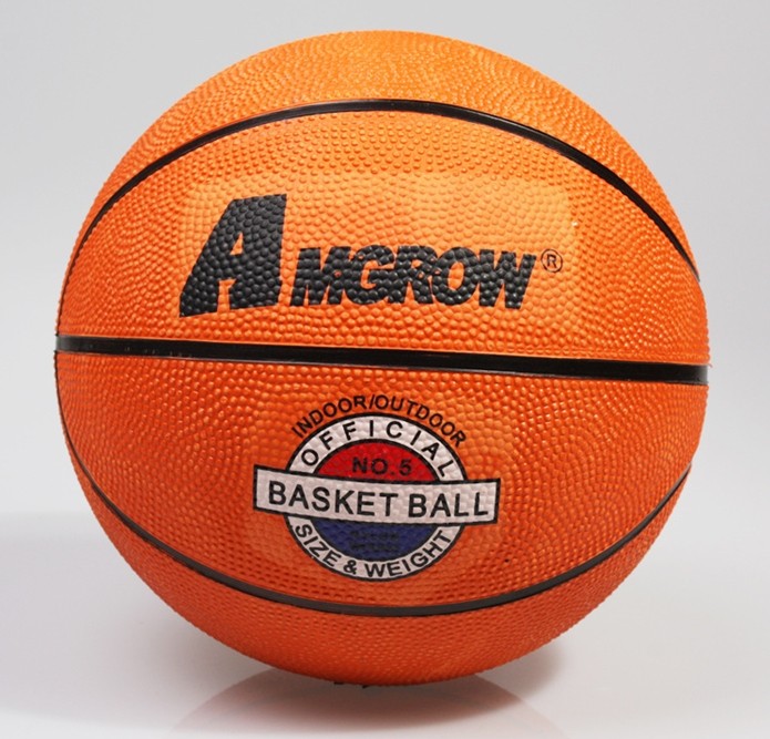 No.5 basketball rubber ball practice teaching ball b-5