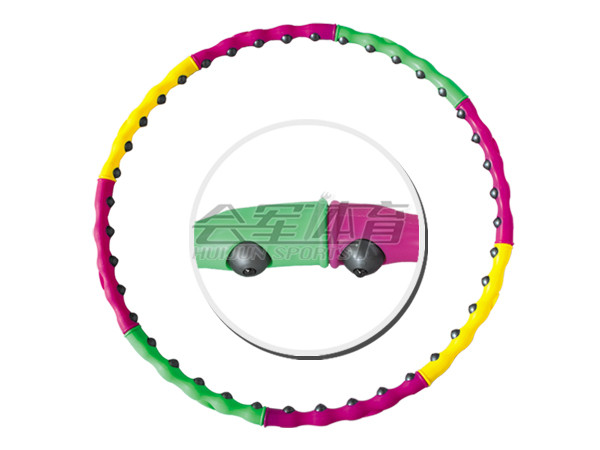 HJ-K605 plastic material hula hoop