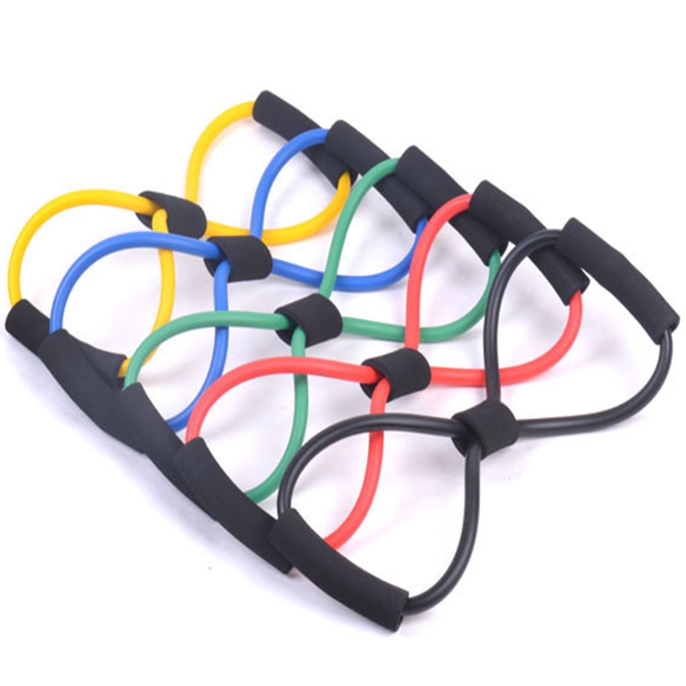 8 Words Chest Expander Yoga Supplies Pulling Rope Girls Chest Expander/Chest Expander/Yoga Pilates