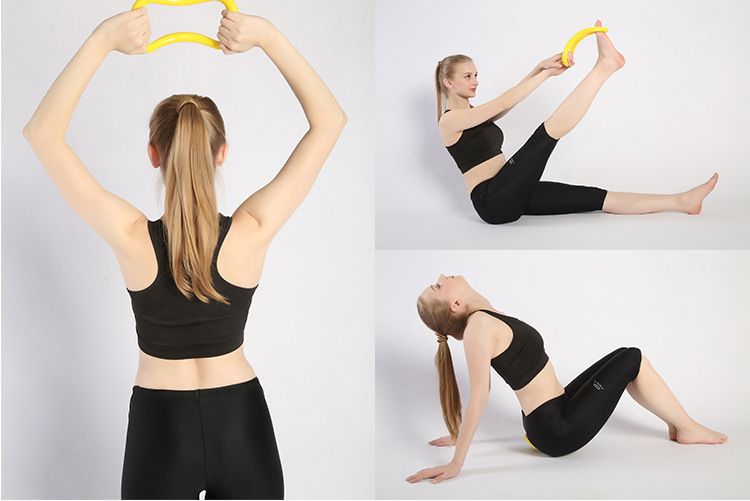 Yoga Roller Rib Fitness Ring Pilates Roller Ring Yoga Ring Yoga Supplies Factory Direct Sales