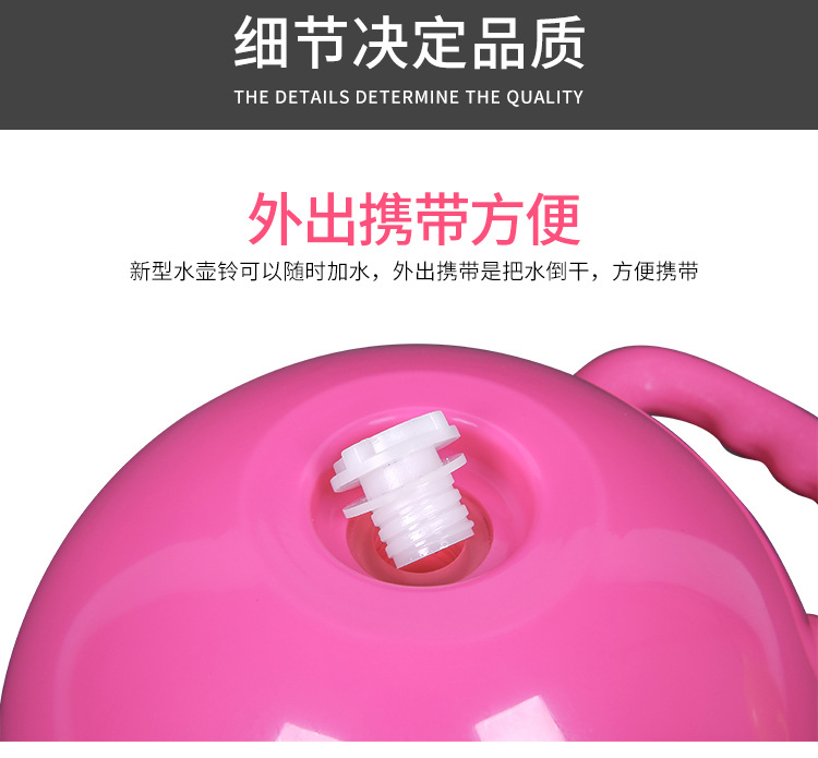 Fitness yoga flat kettle bell two ear handle water injection exercise equipment Pilates yoga body dumbbells manufacturer
