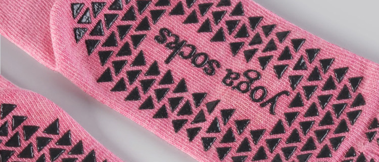Long Tube Yoga Socks Toe Socks Pilates Non-Slip Socks Split Toe over the Knee Mid Tube Silicone Sports Fitness Summer Delivery