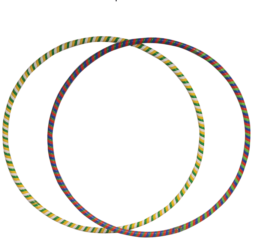 YT-9745 colorful Hula Hoop wholesale factory direct fitness path