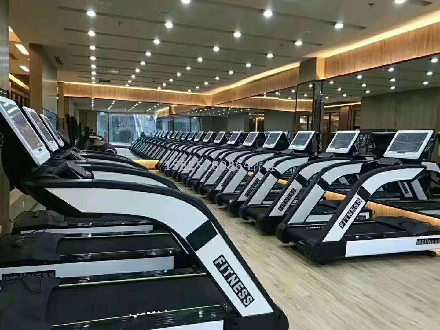Gyms dedicated running commercial treadmill, good quality fitness equipment multi-functional alternating current