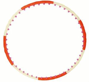 Shuanglin detachable magnetic massage Hula Hoop thin waist add soft Hula Hoop to lose weight muscle chest iron package