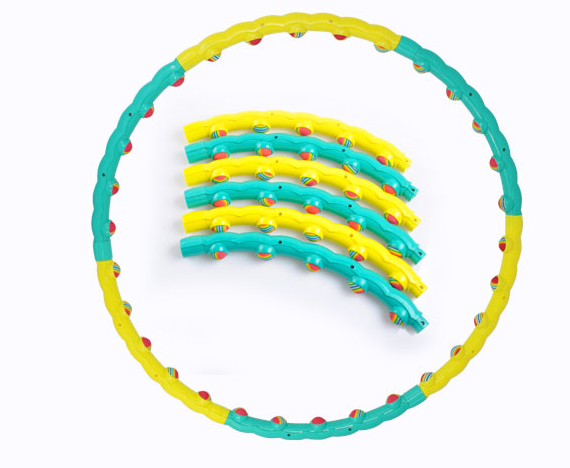 Hula Hula Rainbow ball massage Hula Hoop weight detachable waist add Hula Hoop