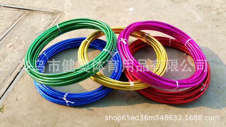 Jianerte factory foreign trade export center laser double color hula hoop children stage performance hula hoop Jianerte factory foreign trade export center laser double color hula hoop children stage performance hula hoop