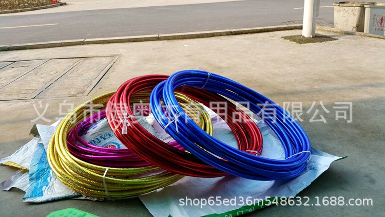 Jianerte factory foreign trade export center laser double color hula hoop children stage performance hula hoop Jianerte factory foreign trade export center laser double color hula hoop children stage performance hula hoop