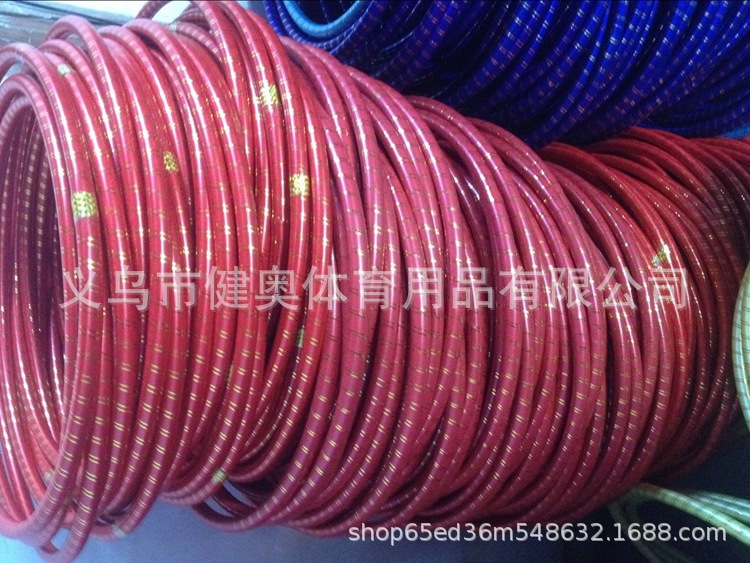 Jianerte factory foreign trade export center laser double color hula hoop children stage performance hula hoop Jianerte factory foreign trade export center laser double color hula hoop children stage performance hula hoop
