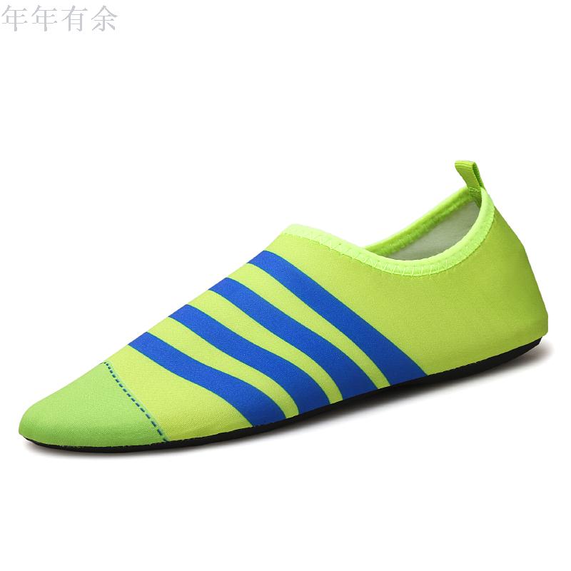 Beach dive shoes for men and women barefoot treadmill Beach patch-soft shoes non-slip socks kids Wade or swim shoes