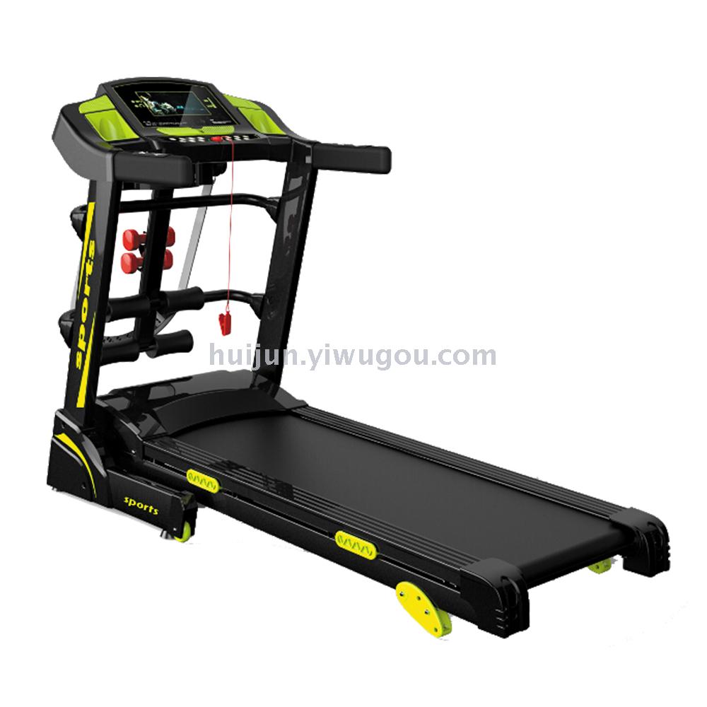 In the new sports multifunctional electric treadmill with a 7 inch screen HJ-B2020