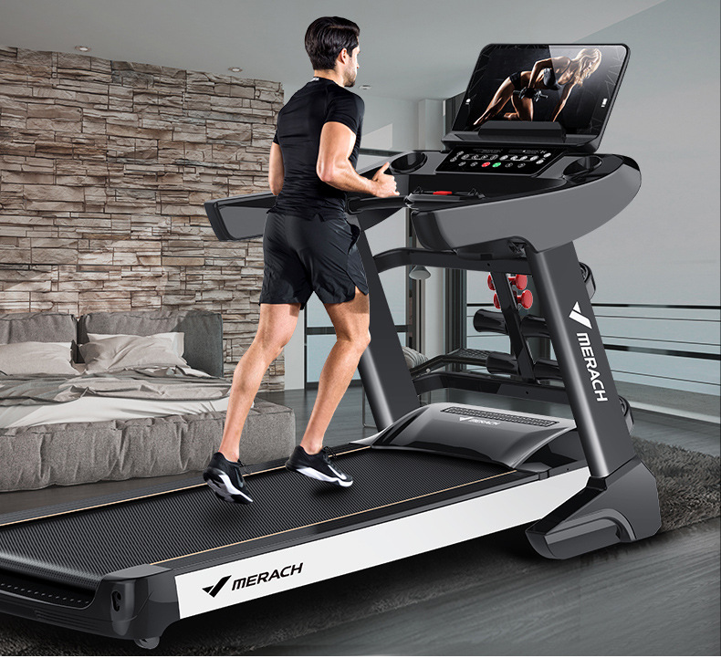 MERACH Merach Commercial Treadmill Household Electric Widened Sports and Fitness Running Equipment Multifunctional