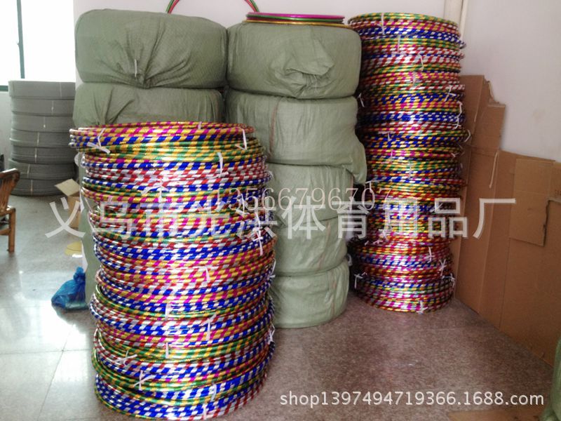 Laser Hula Hoop Children&#039;s for Kindergarten Hula Hoop Plastic Tube Hula Hoop for Export