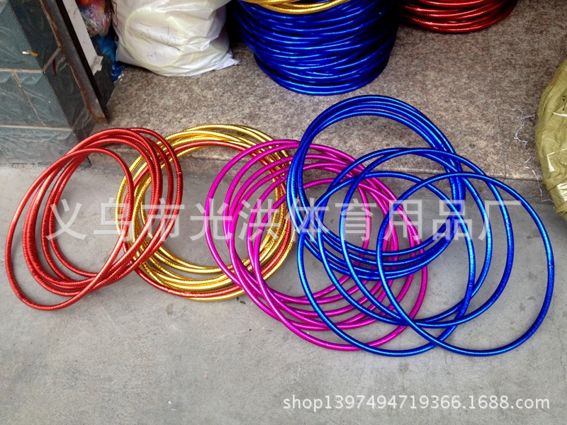 Laser Hula Hoop Children's for Kindergarten Hula Hoop Plastic Tube Hula Hoop for Export