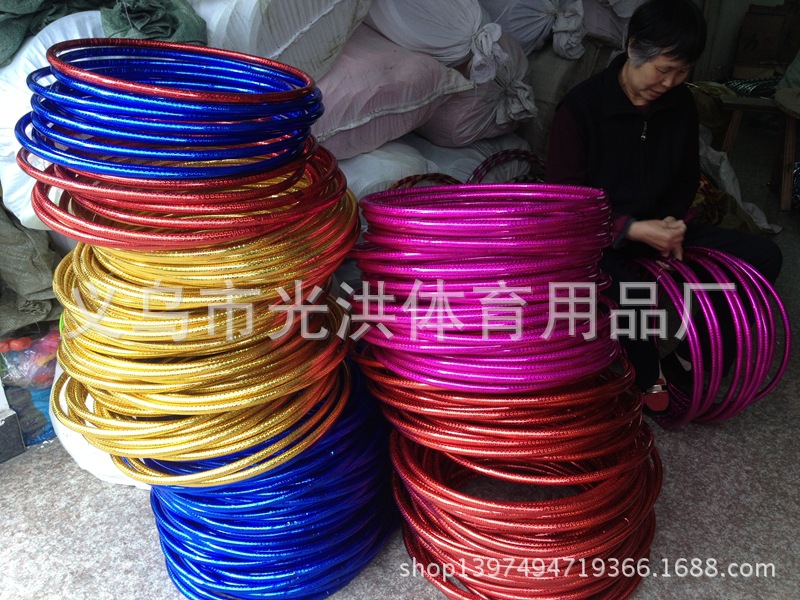 Laser Hula Hoop Children's for Kindergarten Hula Hoop Plastic Tube Hula Hoop for Export