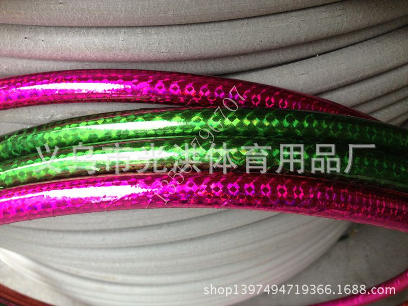Laser Hula Hoop Children's for Kindergarten Hula Hoop Plastic Tube Hula Hoop for Export