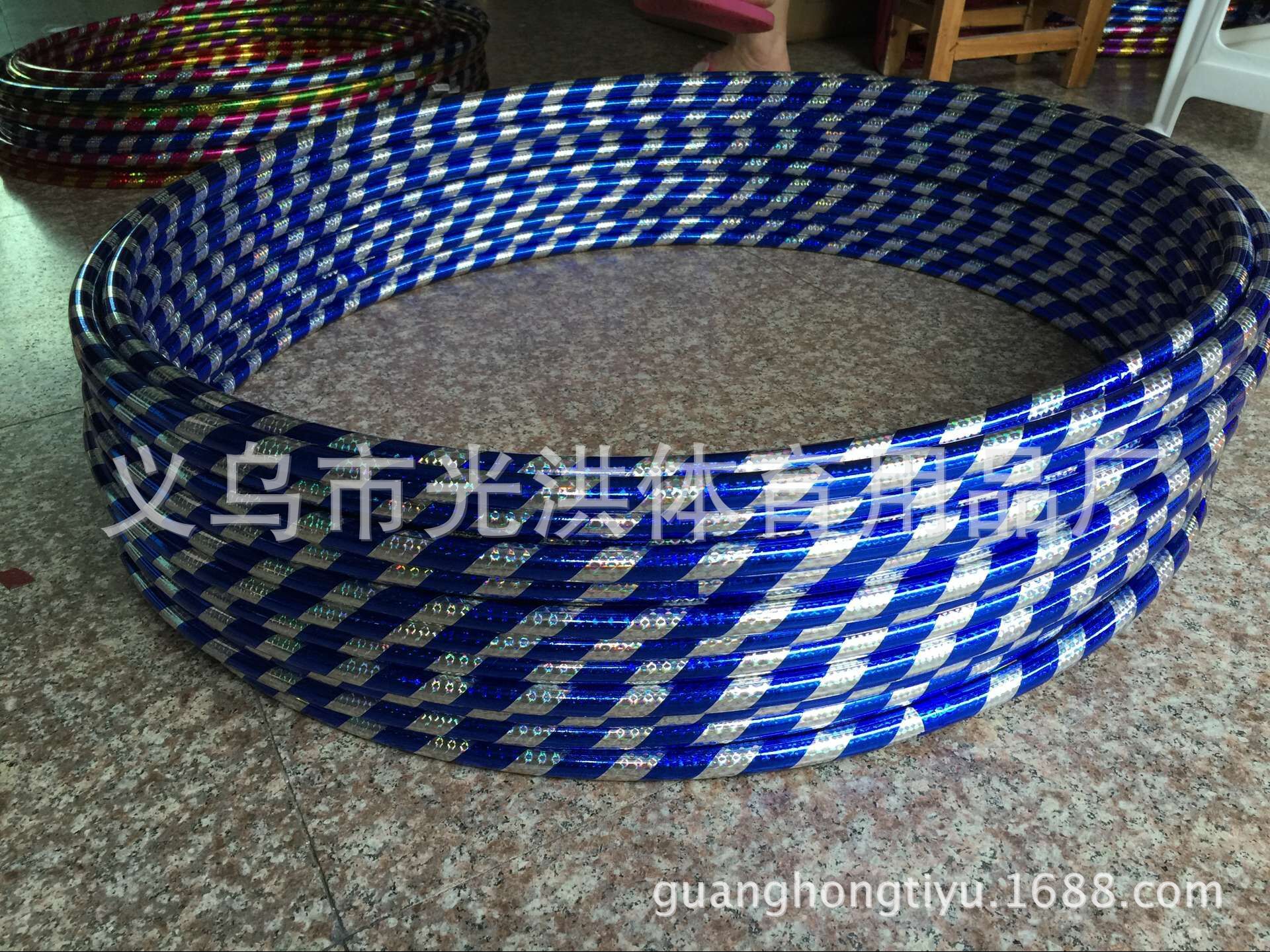 Laser Hula Hoop Children's for Kindergarten Hula Hoop Plastic Tube Hula Hoop for Export
