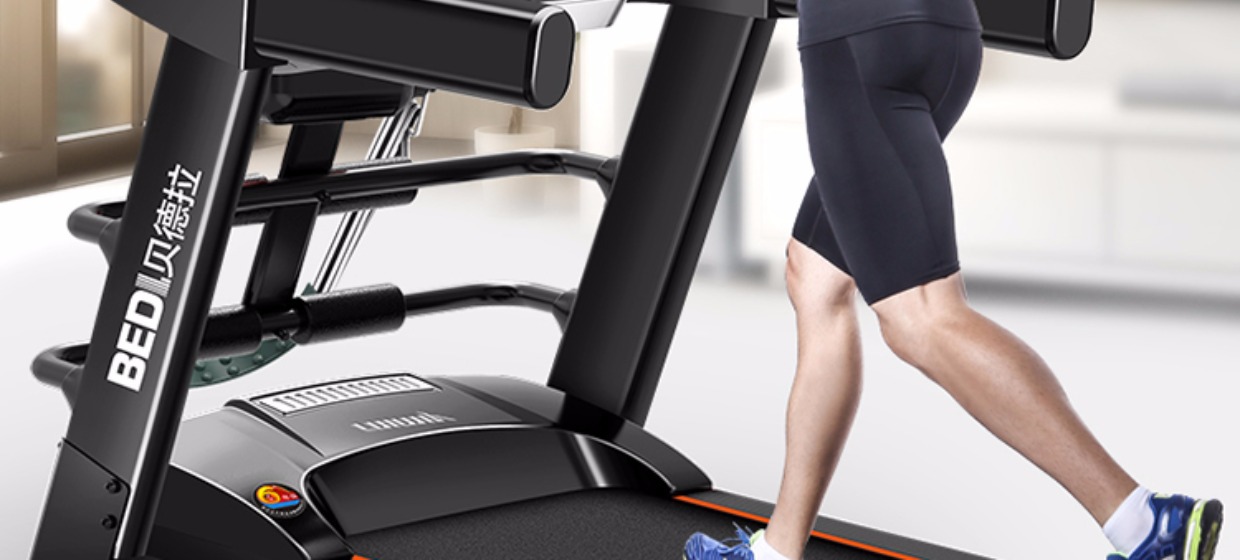 Household Treadmill Household Simple Ultra-Quiet Shock-Absorbing Indoor Mini Women's Folding Gym Equipment
