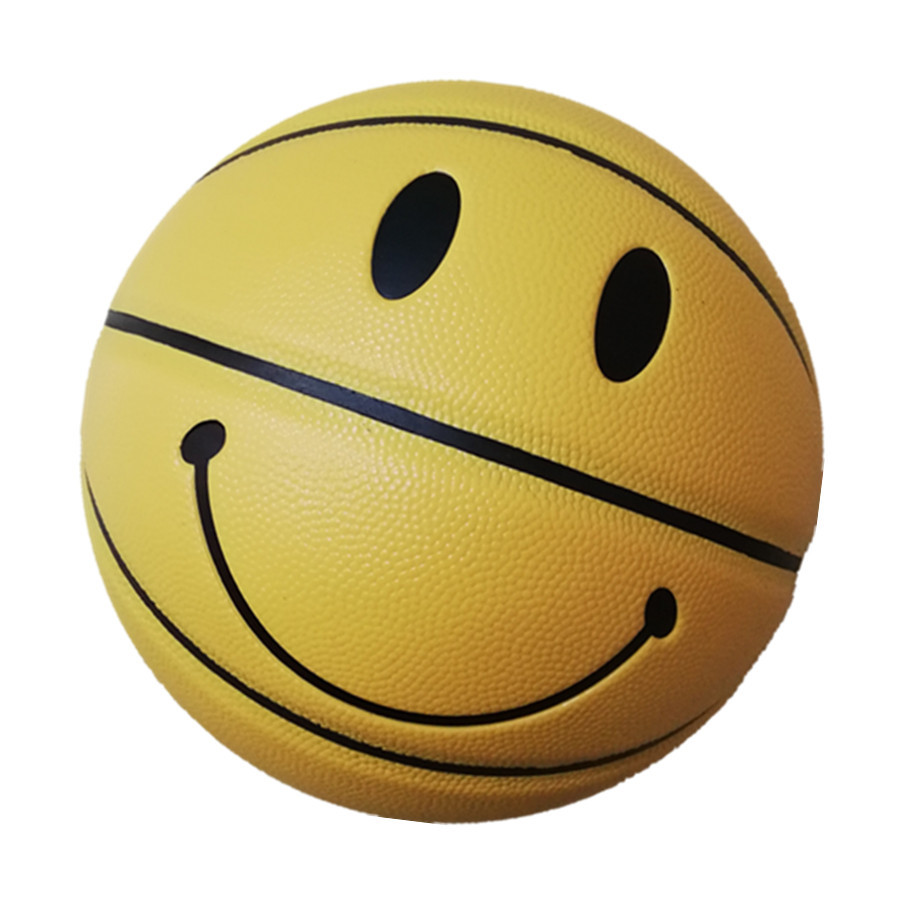 Children's Cool Smiley Basketball No. 3 No. 4 No. 5 High Elastic Belt Digitizing Grinding 8 Pieces Veneer Ball Children's Cool Smiley Basketball No. 3 No. 4 No. 5 High Elastic Belt Digitizing Grinding 8 Pieces Veneer Ball