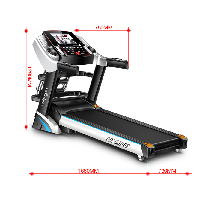 Hj-b195 Luxury electric Treadmill (7-inch color screen with WIFI)