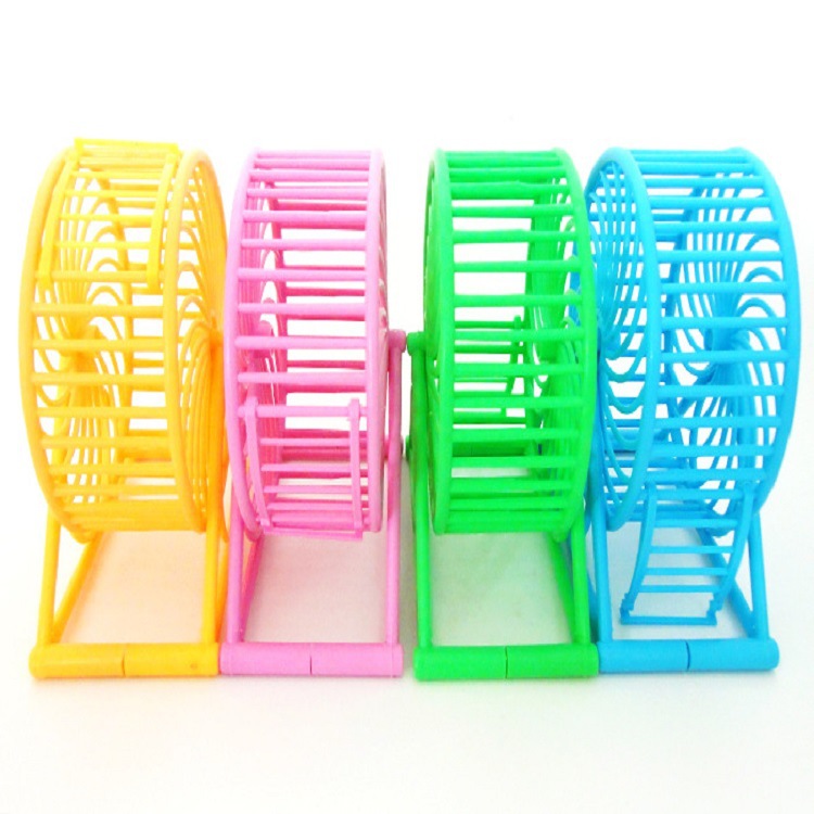 P Windmill Hamster Wheel Sports Toy with Bracket Wheel Pet Treadmill Hamster Supplies Wholesale