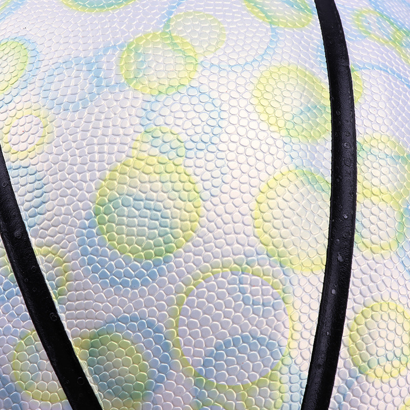 Manufacturers Supply Children&#039;s Color Basketball Supplies Indoor and Outdoor Pu Training No. 5 Street Basketball Supplies